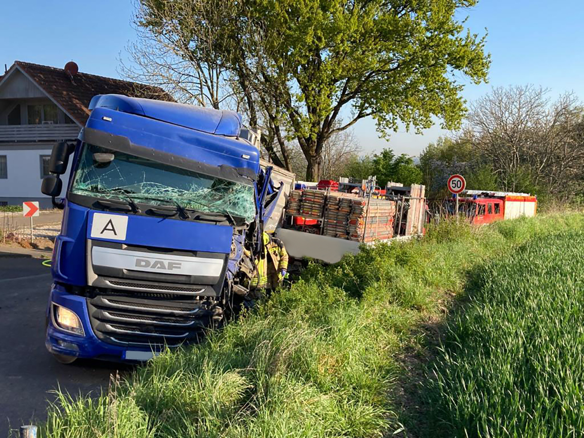 Verkehrsunfall am Rankenberg (L 182)