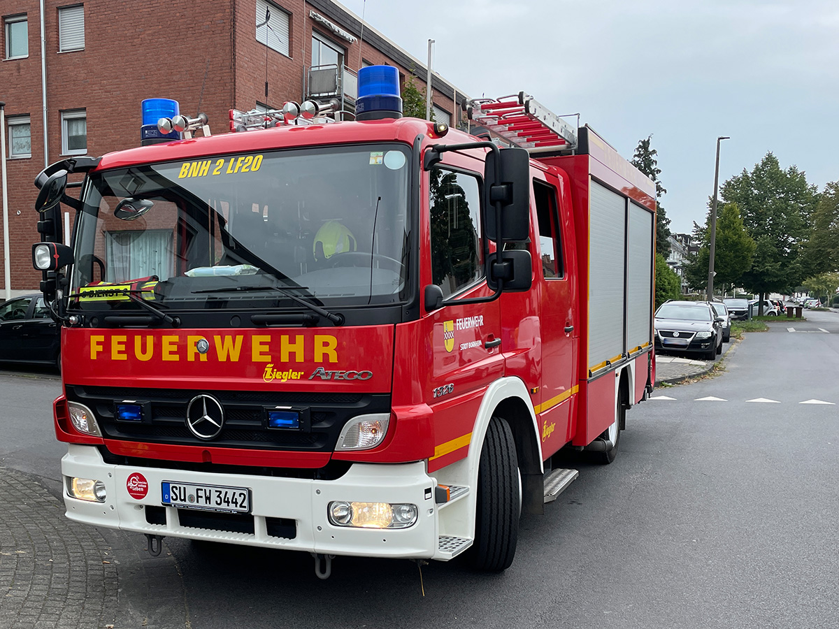 Türöffnung für den Rettungsdienst in der Herderstraße