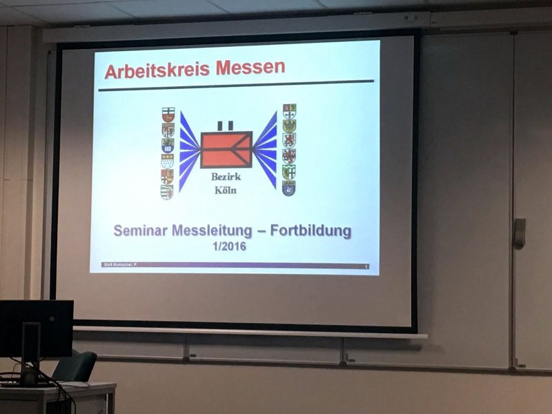 Seminar Messleitung Regierungsbezirk Köln 2016