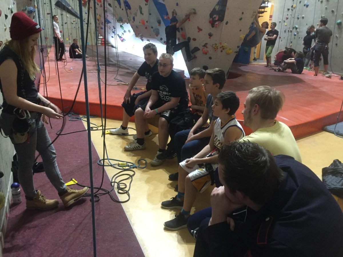 Kletterhalle Bronx Rock 2015