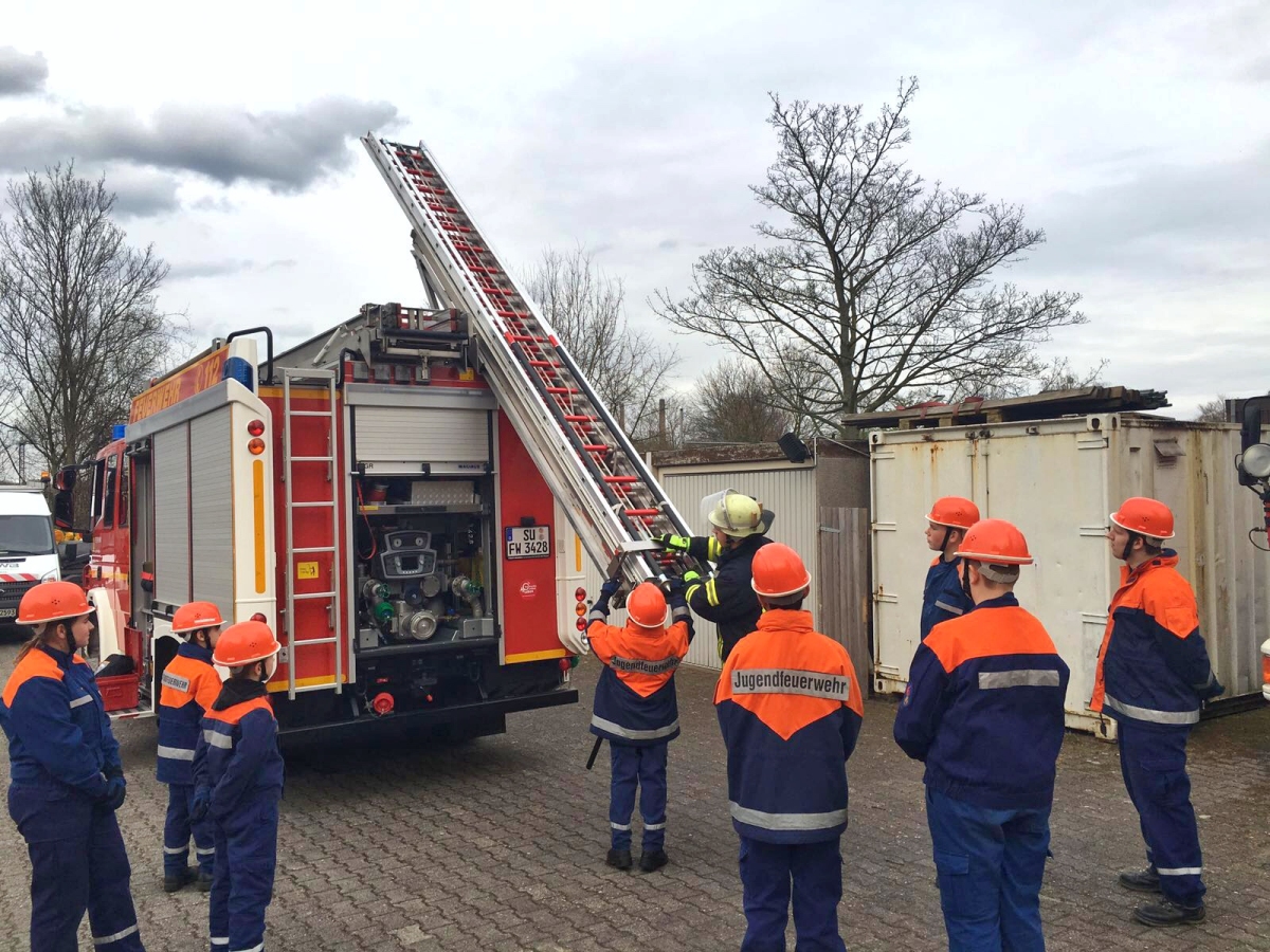 Übung Tragbare Leitern